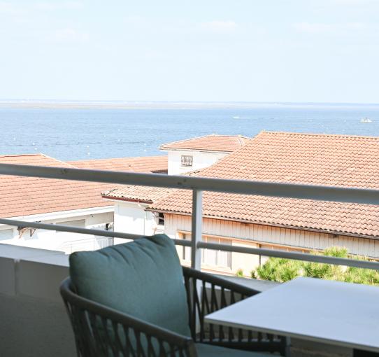 Hôtel Le B d'Arcachon - Chambre Vue sur le bassin